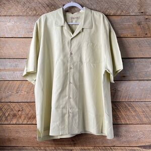 Tommy Bahama Men’s XXL Silk Short Sleeve Casual Button Shirt Tropical Beach